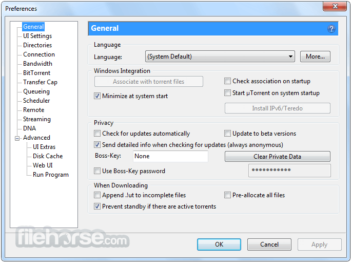 uTorrent Portable 3.6.0 Build 畫面截圖 5
