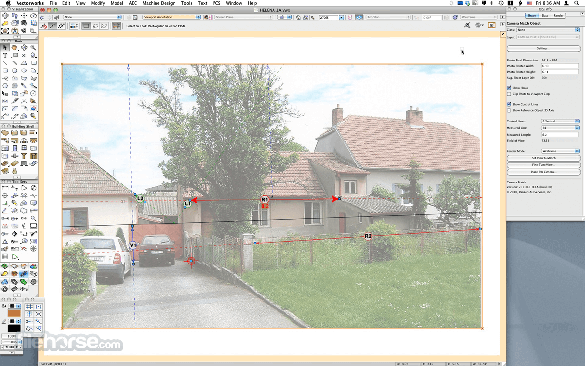 VectorWorks 畫面截圖 3