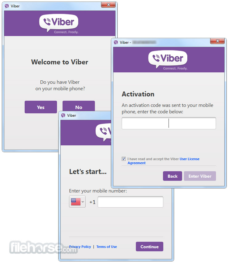 Viber for Windows 畫面截圖 1