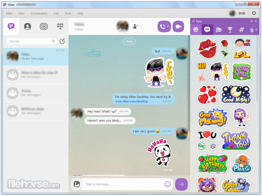 Viber for Windows 畫面截圖 2