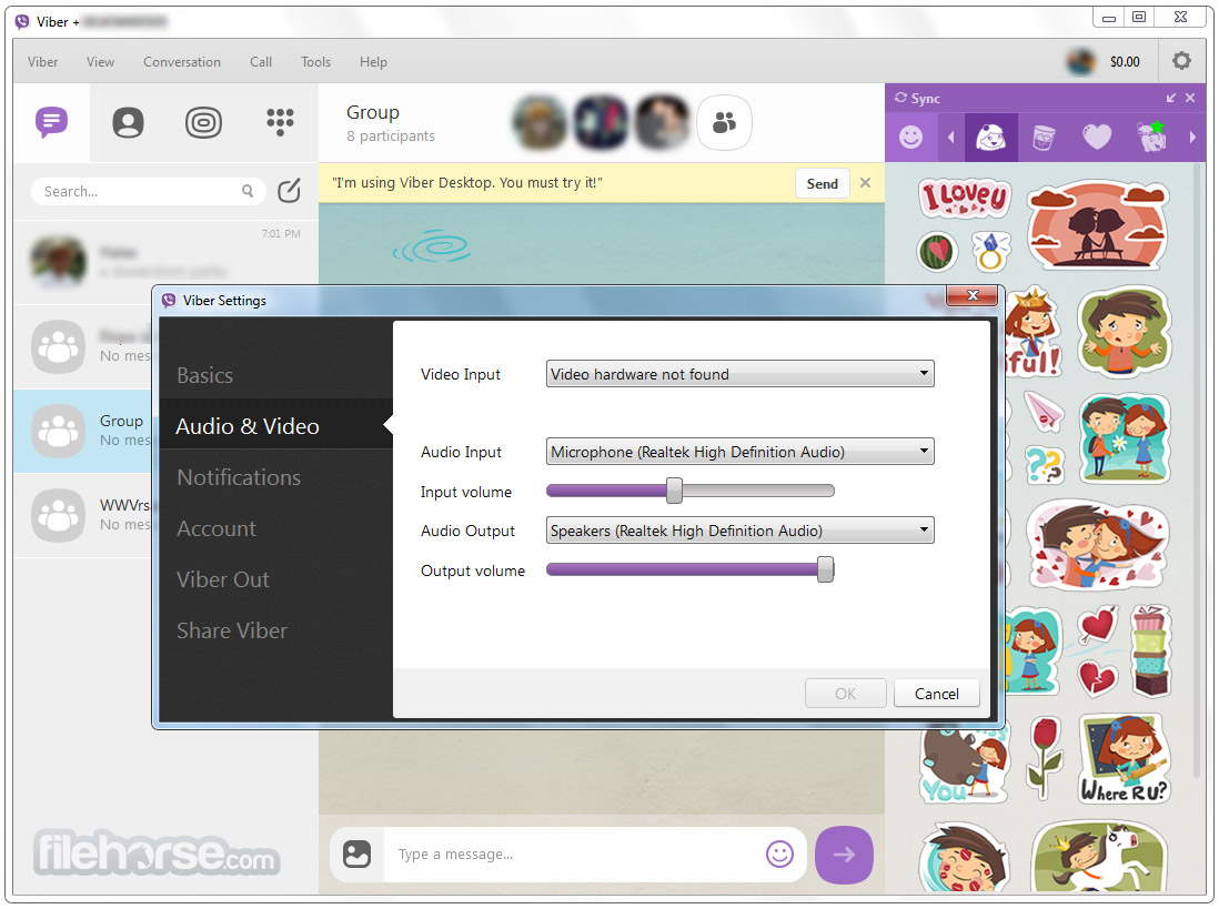 Viber for Windows 畫面截圖 5