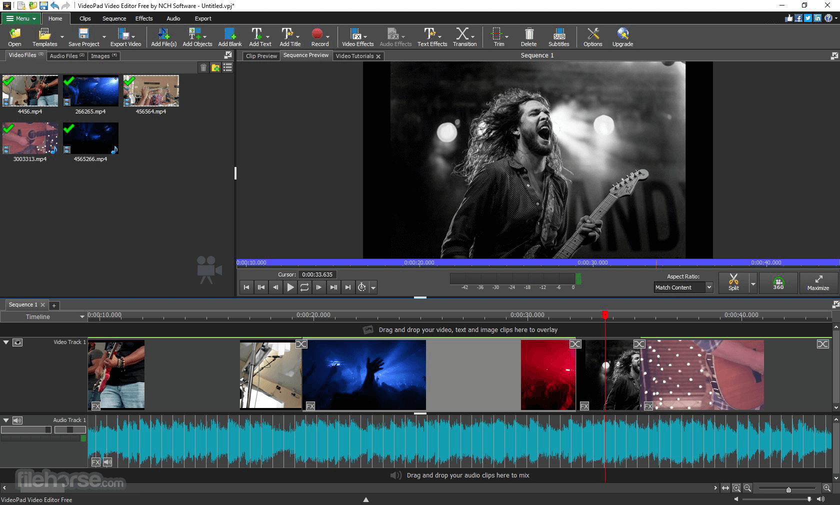 VideoPad Video Editor 畫面截圖 1