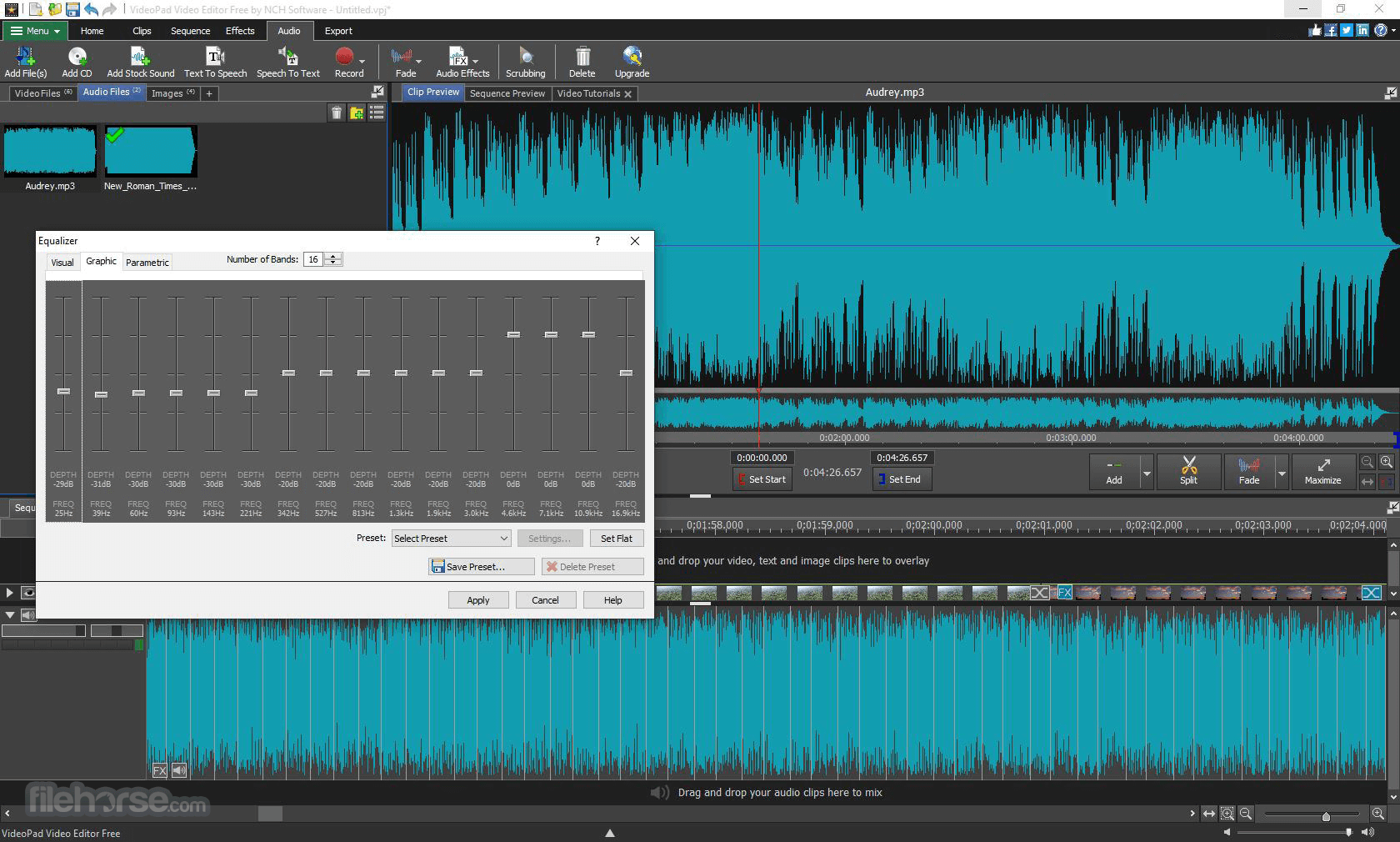 VideoPad Video Editor 畫面截圖 4