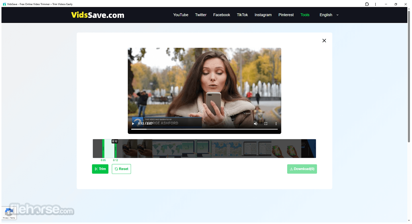 VidsSave.com - Online Video Downloader 畫面截圖 3