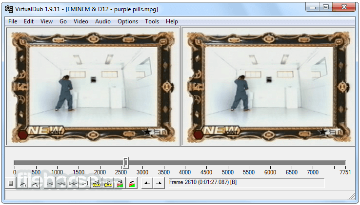 VirtualDub 1.10.4 (64-bit) 畫面截圖 1