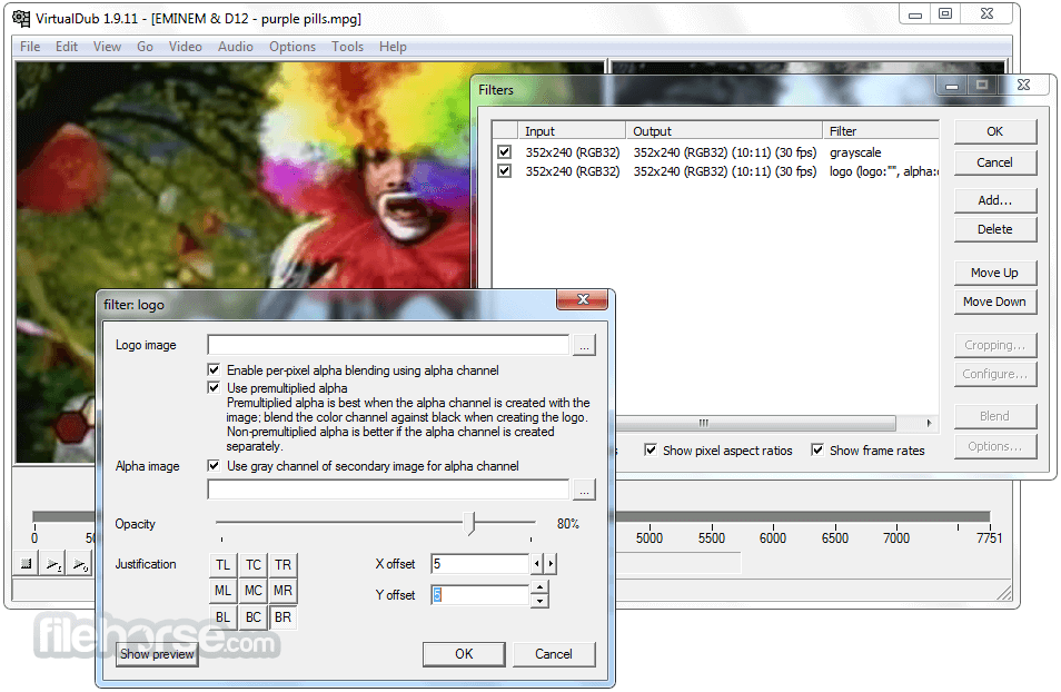 VirtualDub 1.10.4 (64-bit) 畫面截圖 3