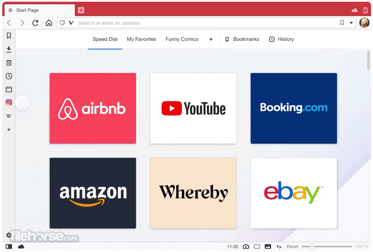 Vivaldi 8.1.4087.64 (32-bit) 畫面截圖 1