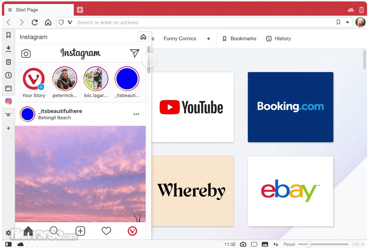 Vivaldi 8.1.4087.64 (32-bit) 畫面截圖 2