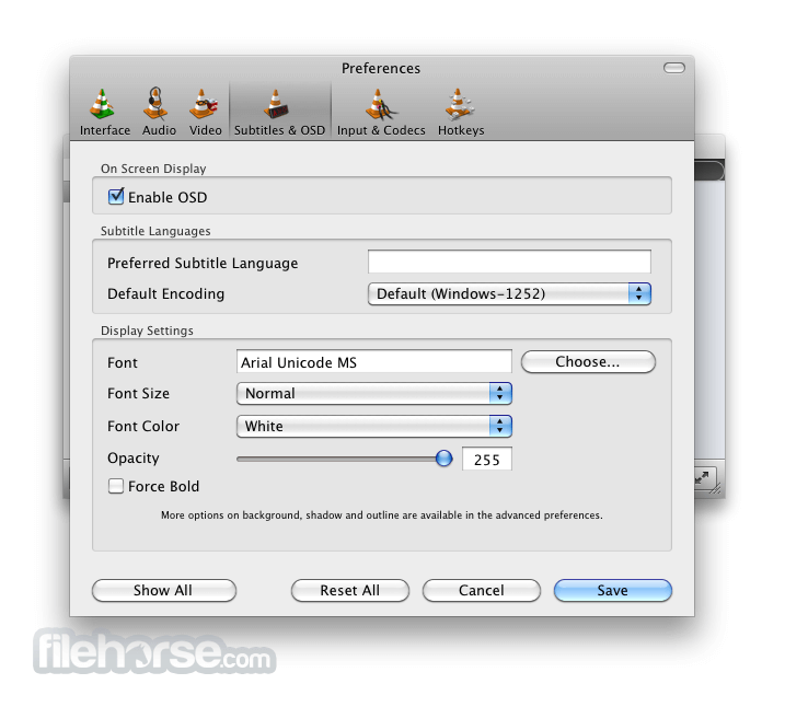 VLC Media Player 畫面截圖 4