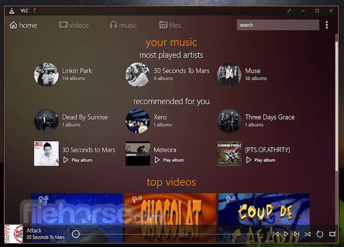 VLC for Windows 11/10 畫面截圖 3