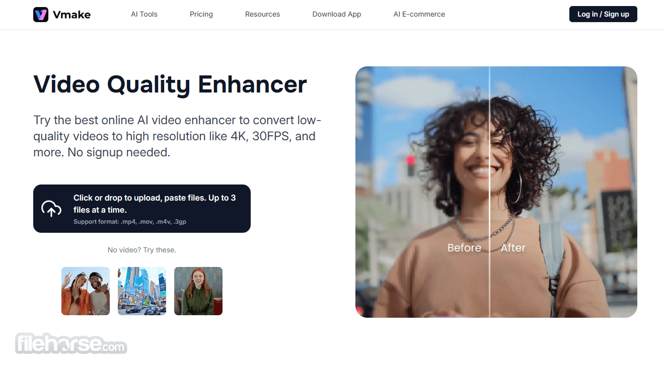 Vmake Video Enhancer 畫面截圖 1