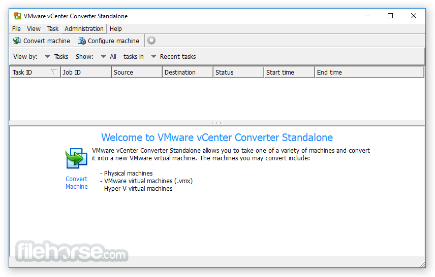 VMware vCenter Converter Standalone 6.6.0 Build 畫面截圖 1