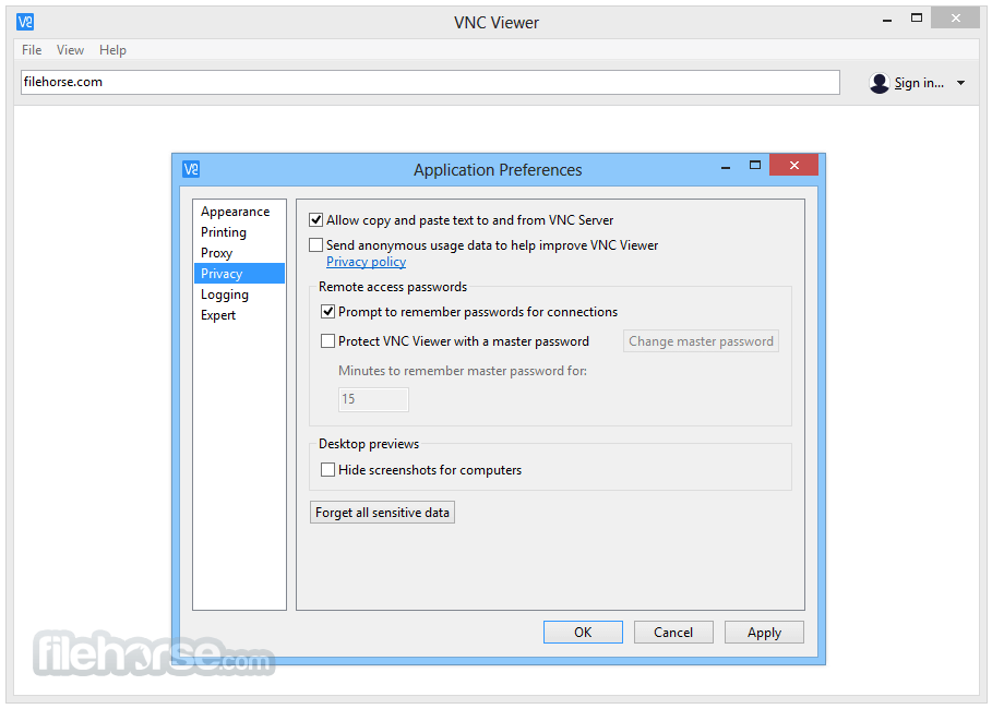 VNC Server 畫面截圖 4