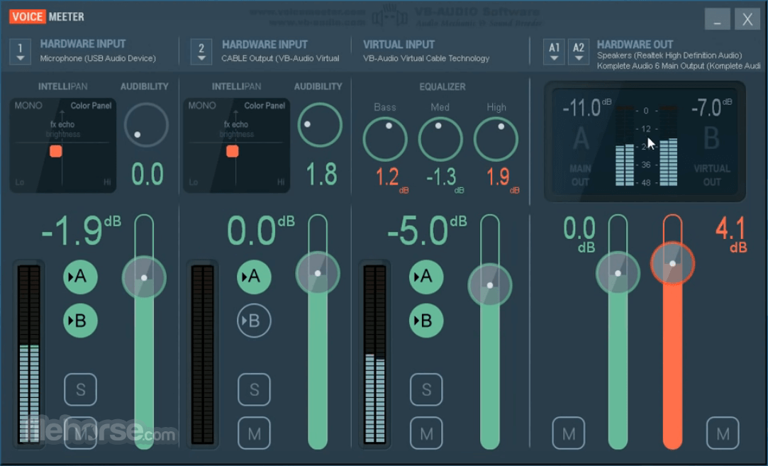 VoiceMeeter Standard 畫面截圖 3