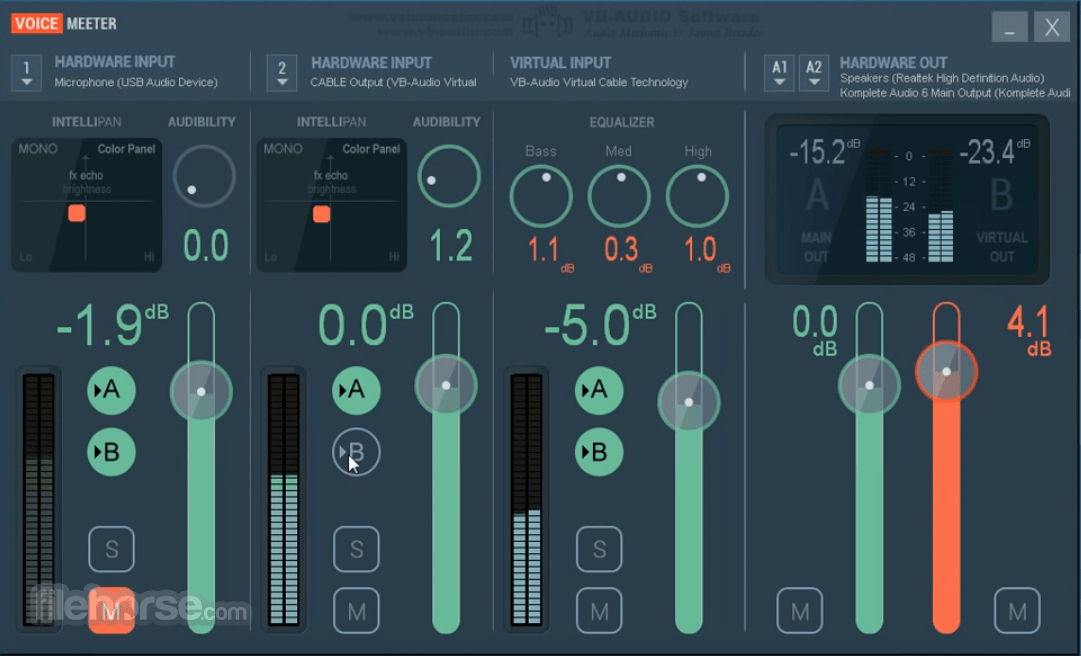 VoiceMeeter Standard 畫面截圖 4