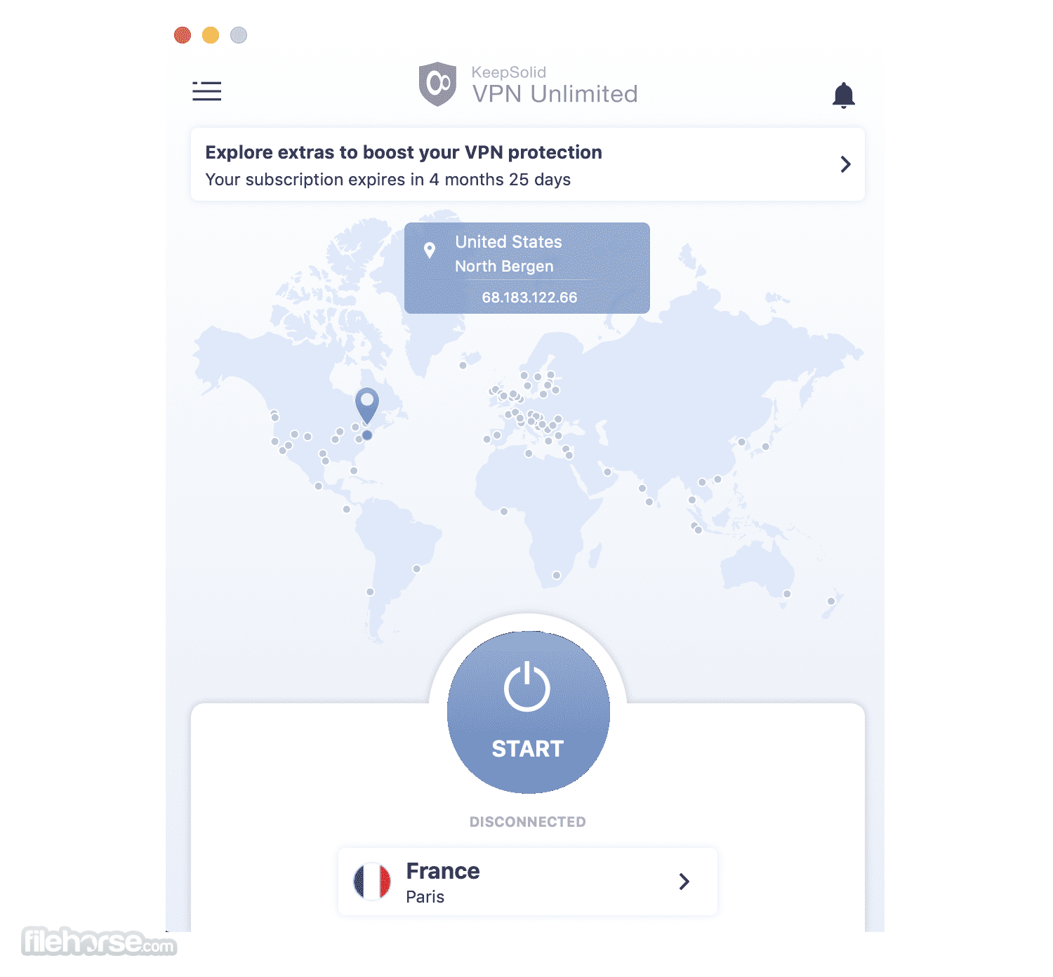 VPN Unlimited 畫面截圖 1