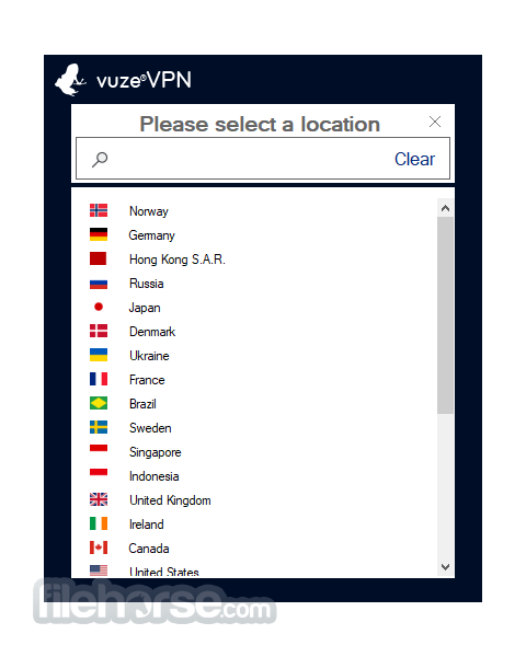 VuzeVPN 畫面截圖 3