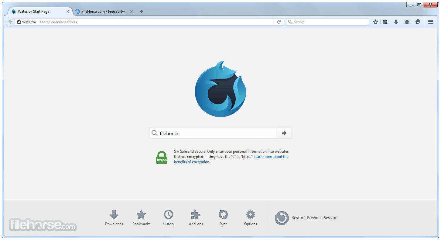 Waterfox G6.6.17 畫面截圖 1