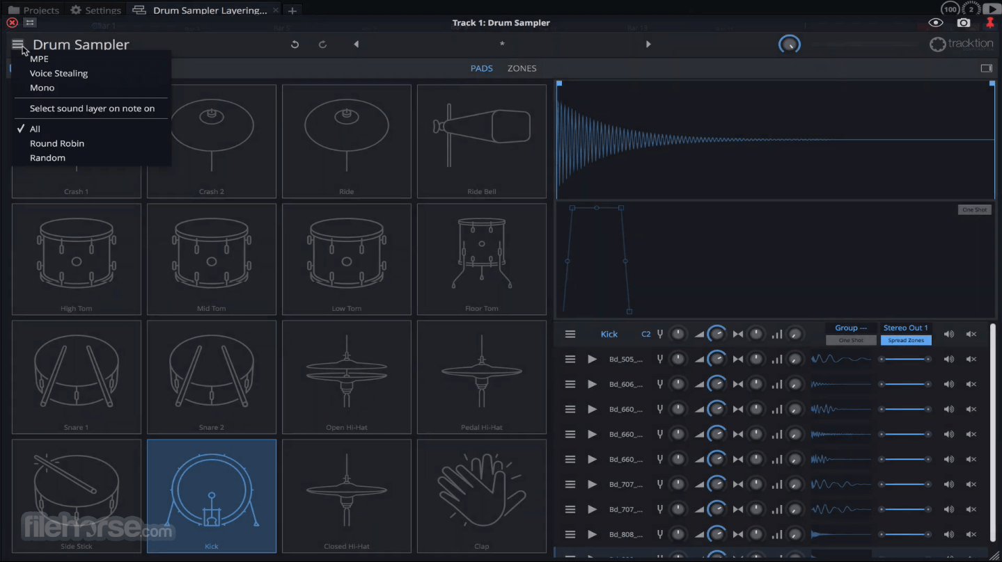 Waveform Tracktion 畫面截圖 2