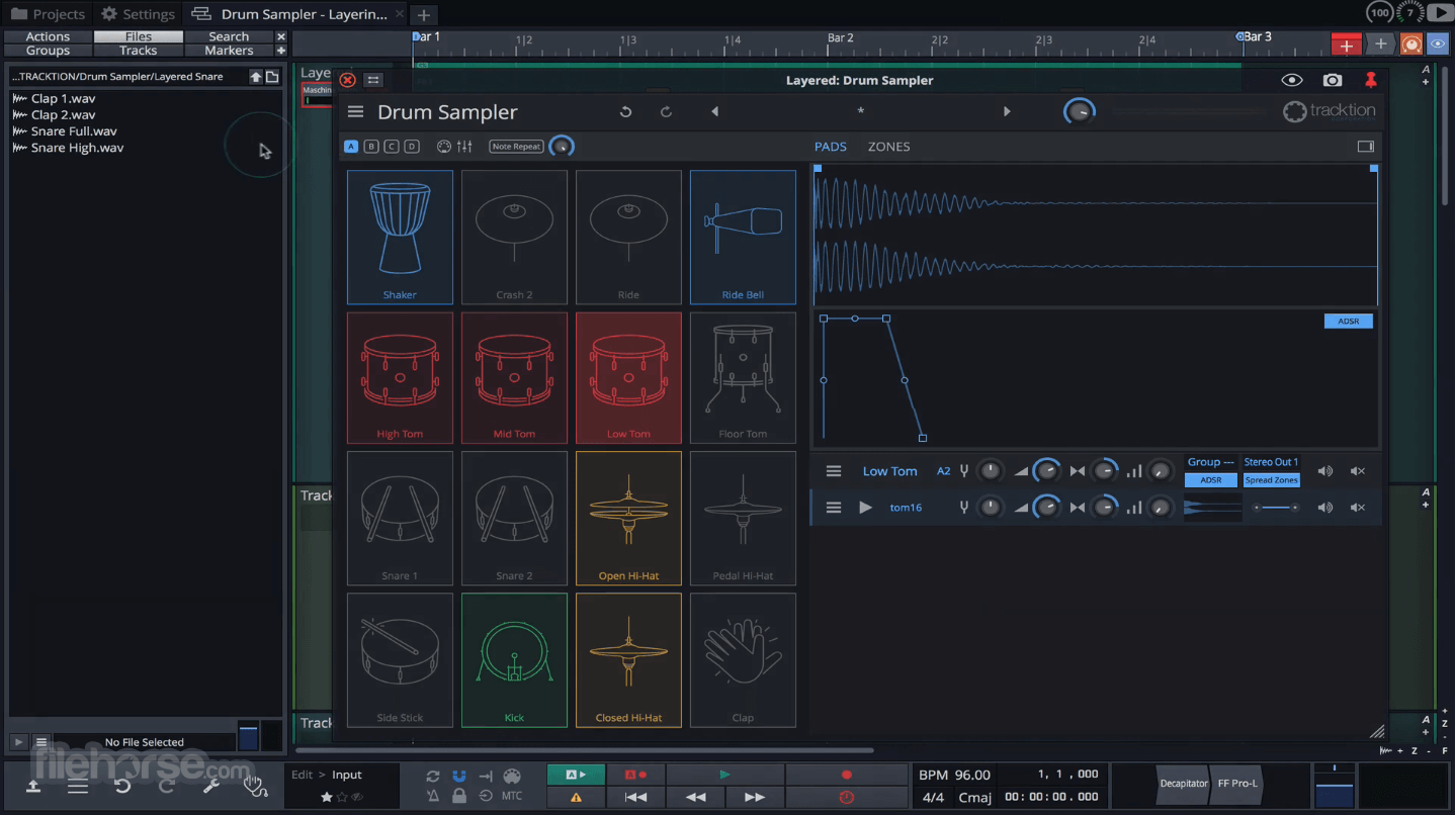 Waveform Tracktion 畫面截圖 3