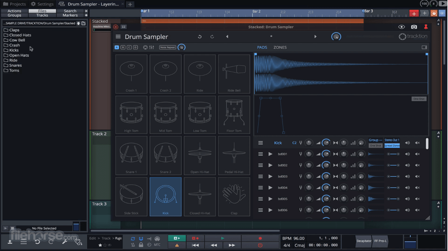 Waveform Tracktion 畫面截圖 4