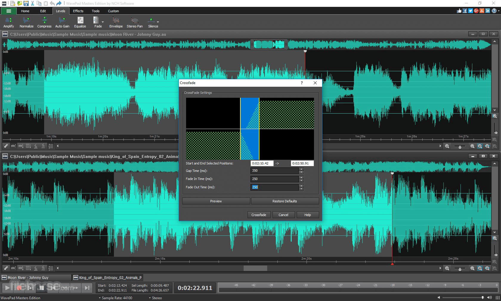 WavePad Sound Editor 畫面截圖 4