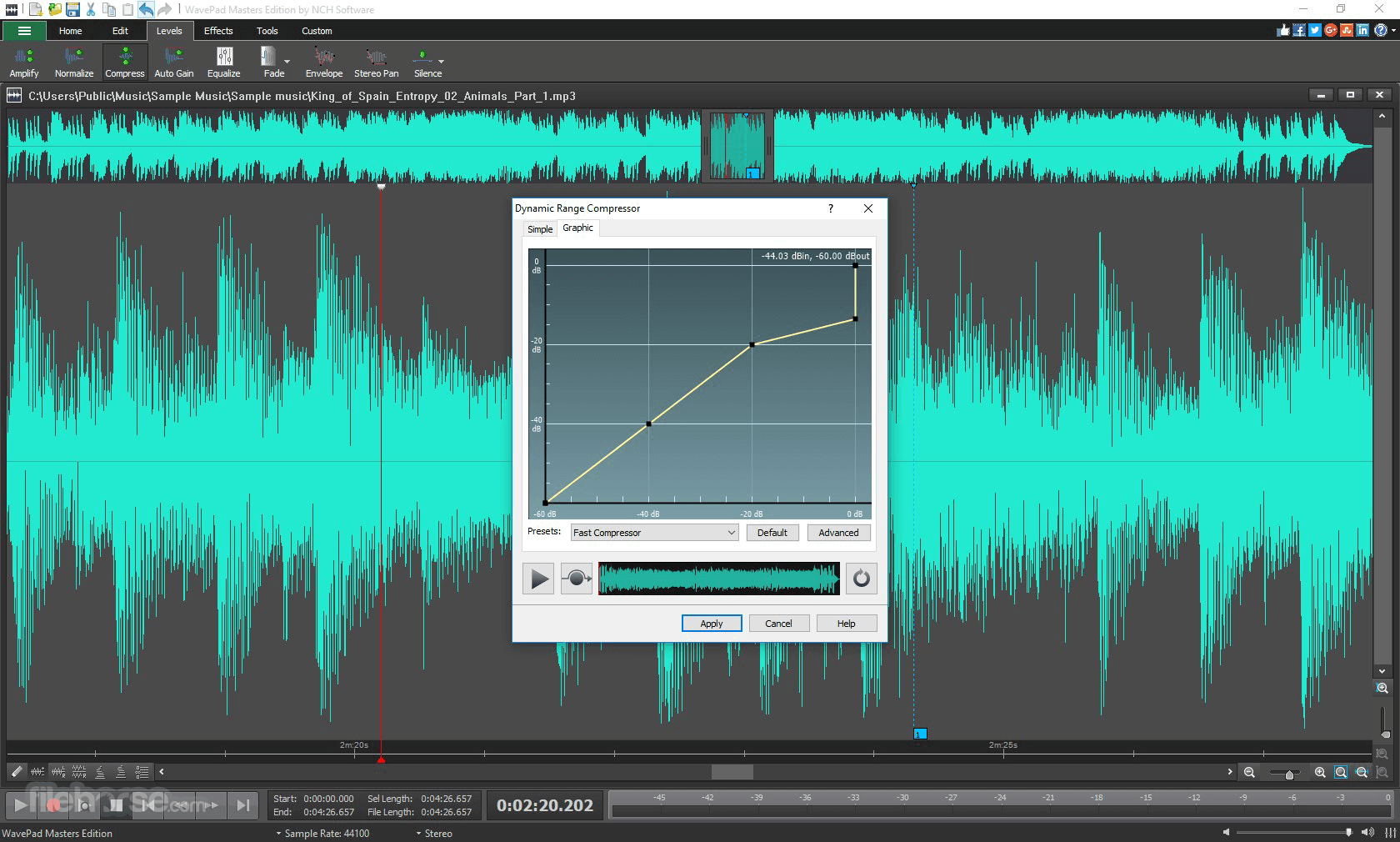 WavePad Sound Editor 畫面截圖 5