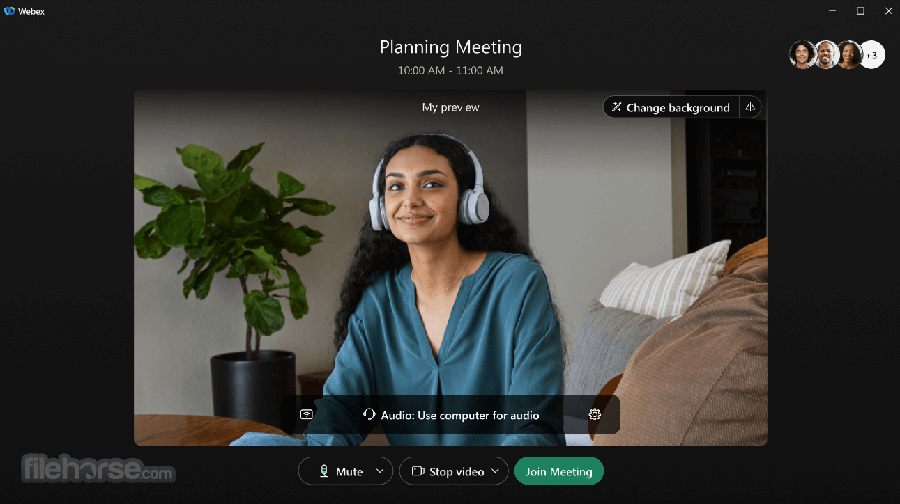 Webex 畫面截圖 4