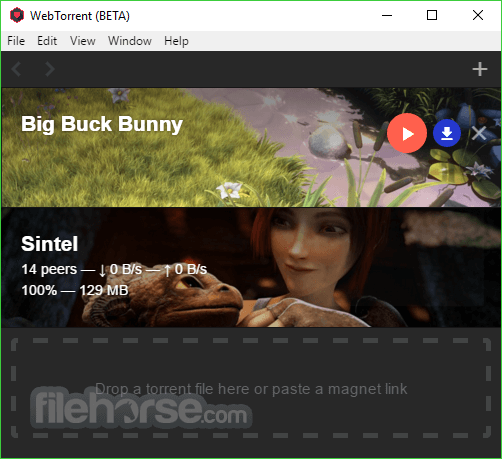 WebTorrent 0.24.0 (64-bit) 畫面截圖 1
