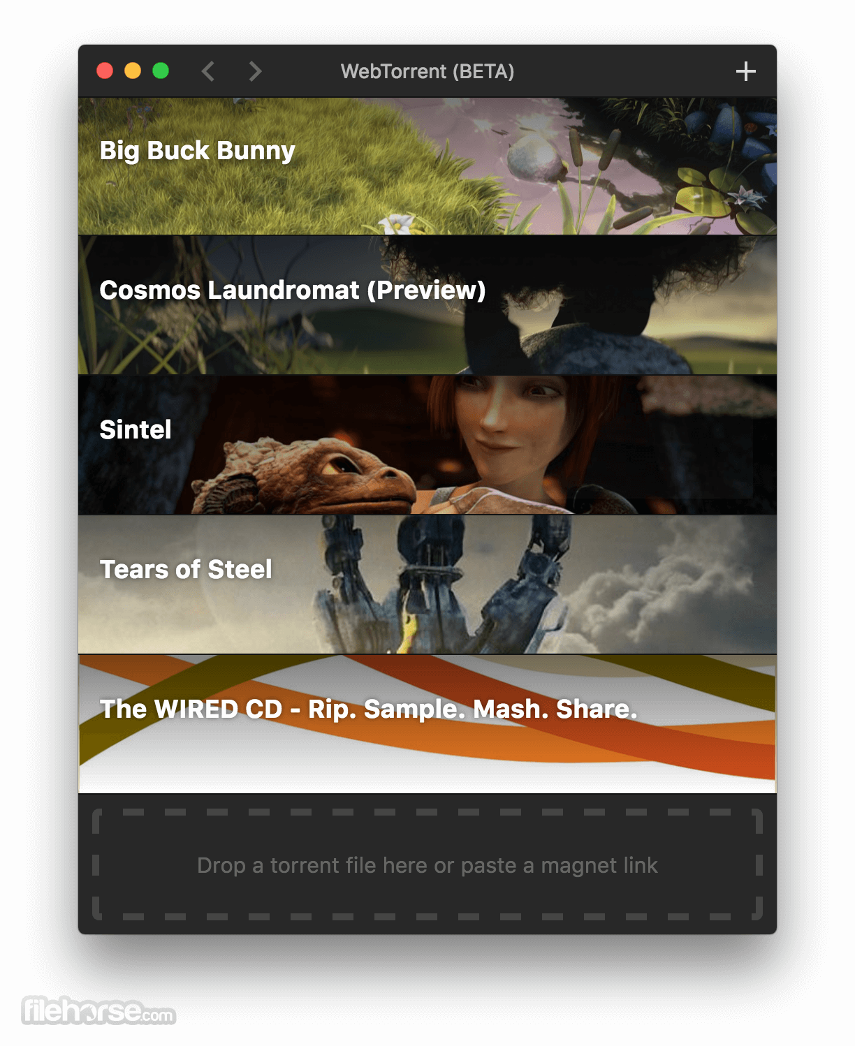 WebTorrent 畫面截圖 2
