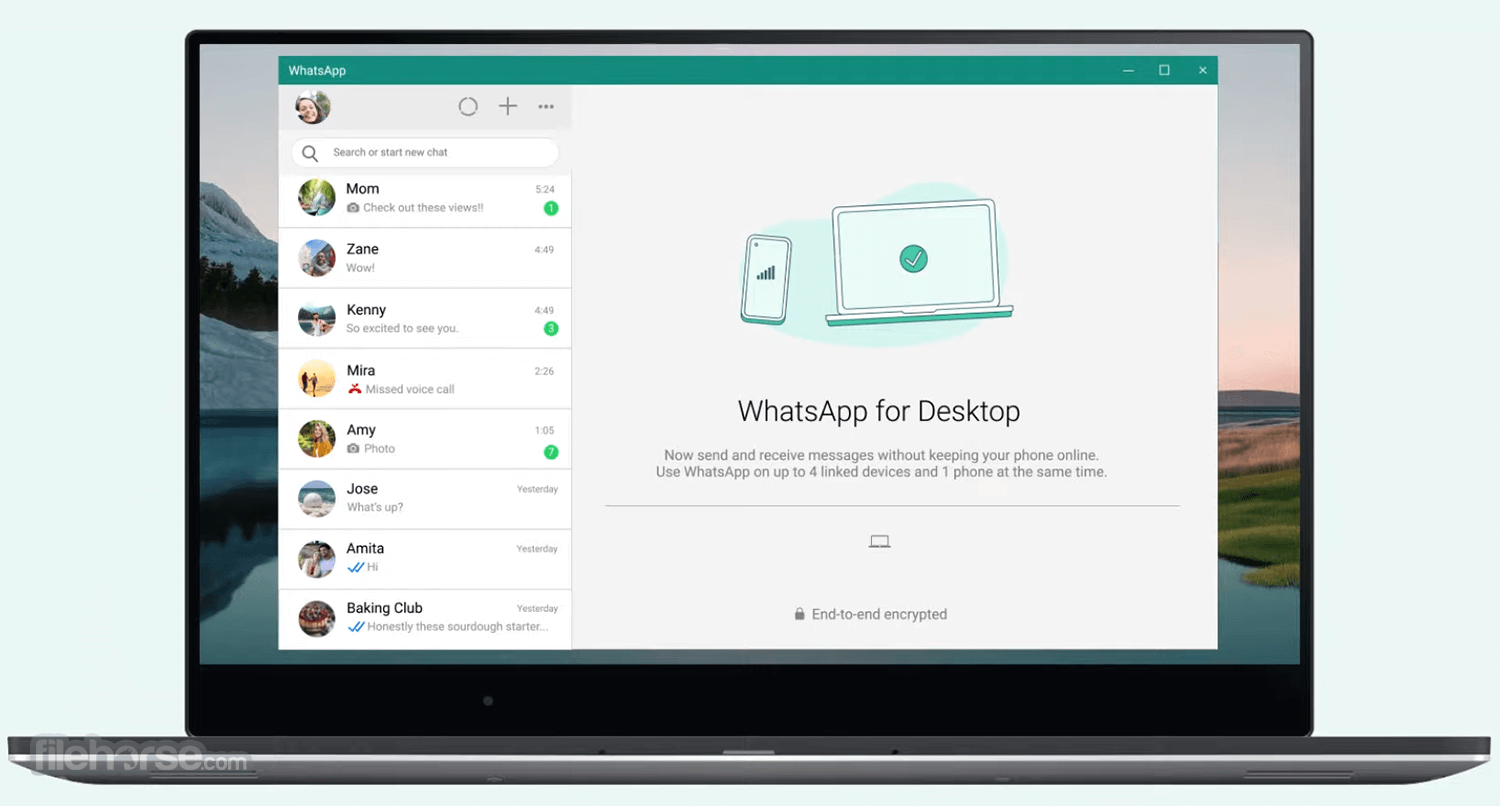WhatsApp Web Online 畫面截圖 5