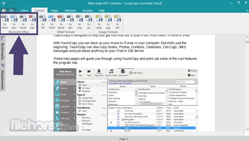 Wide Angle PDF Converter 畫面截圖 1