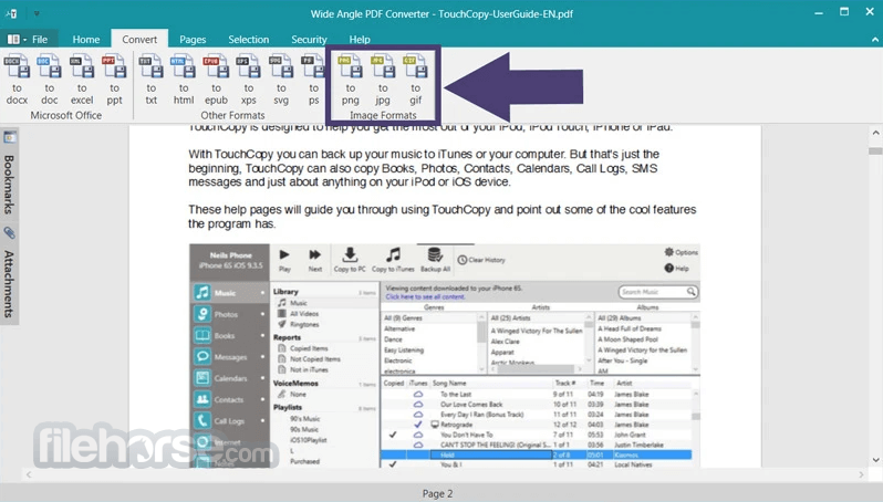 Wide Angle PDF Converter 畫面截圖 2