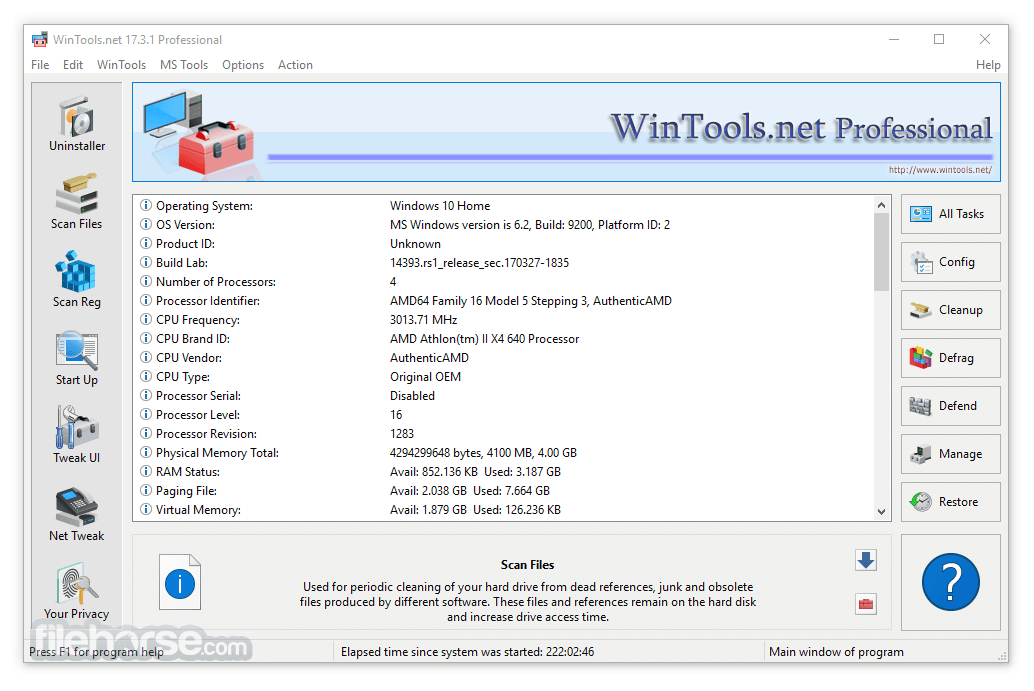 WinTools.net Professional 畫面截圖 1