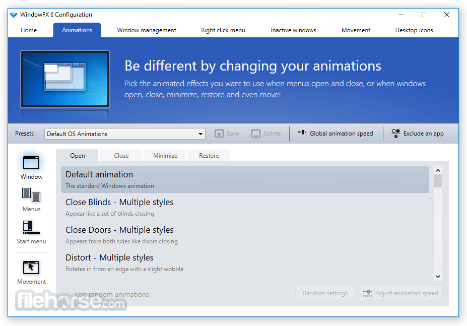 WindowFX 畫面截圖 2