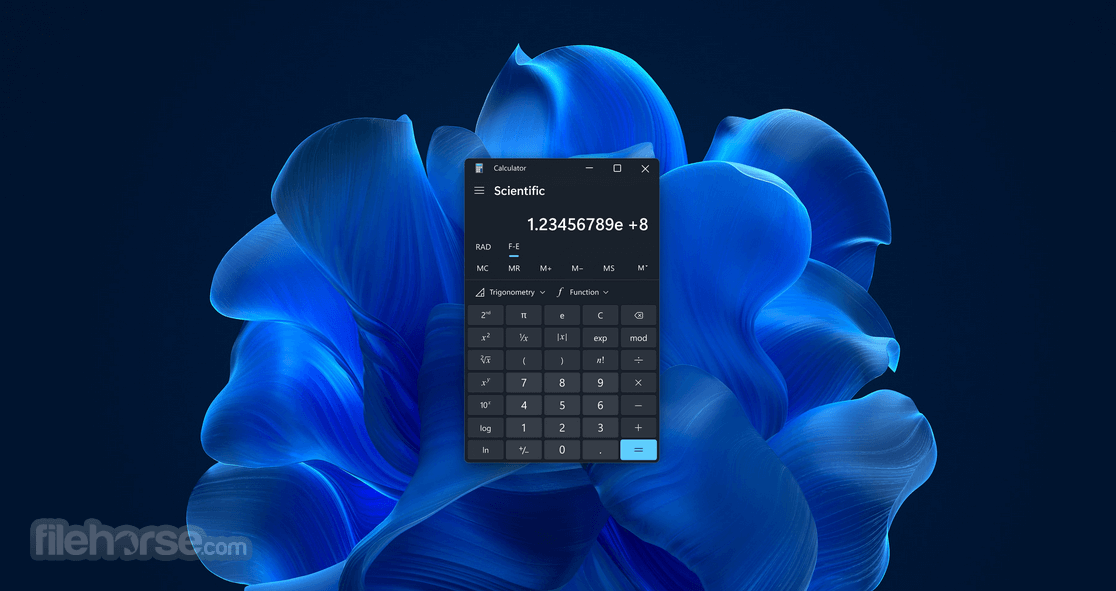 Windows Calculator 畫面截圖 2