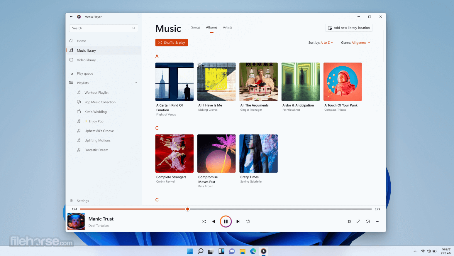 Windows Media Player 畫面截圖 1