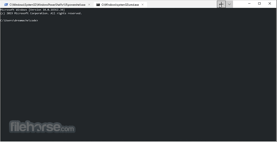 Windows Terminal 畫面截圖 1