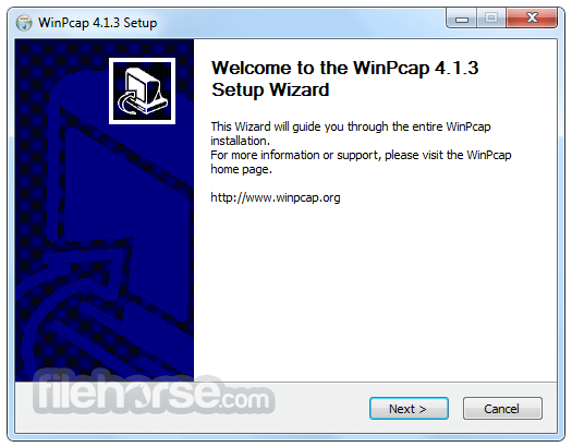 WinPcap 畫面截圖 1