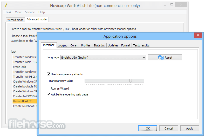 WinToFlash Lite 畫面截圖 5