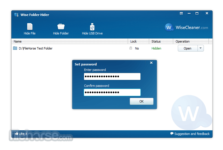 Wise Folder Hider 畫面截圖 3