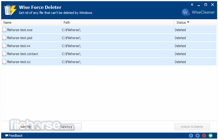 Wise Force Deleter 畫面截圖 4