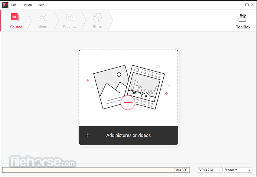 Wondershare DVD Creator 畫面截圖 1