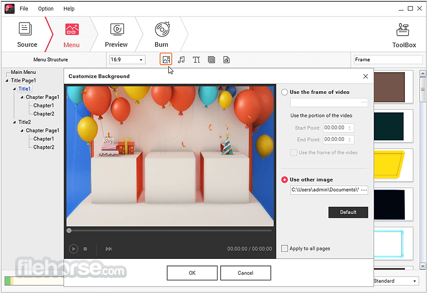 Wondershare DVD Creator 畫面截圖 2