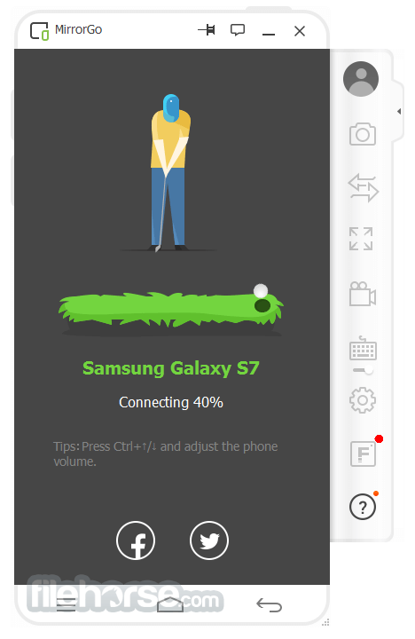 Wondershare MirrorGo 畫面截圖 1