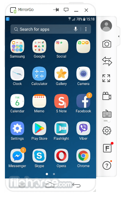 Wondershare MirrorGo 畫面截圖 2