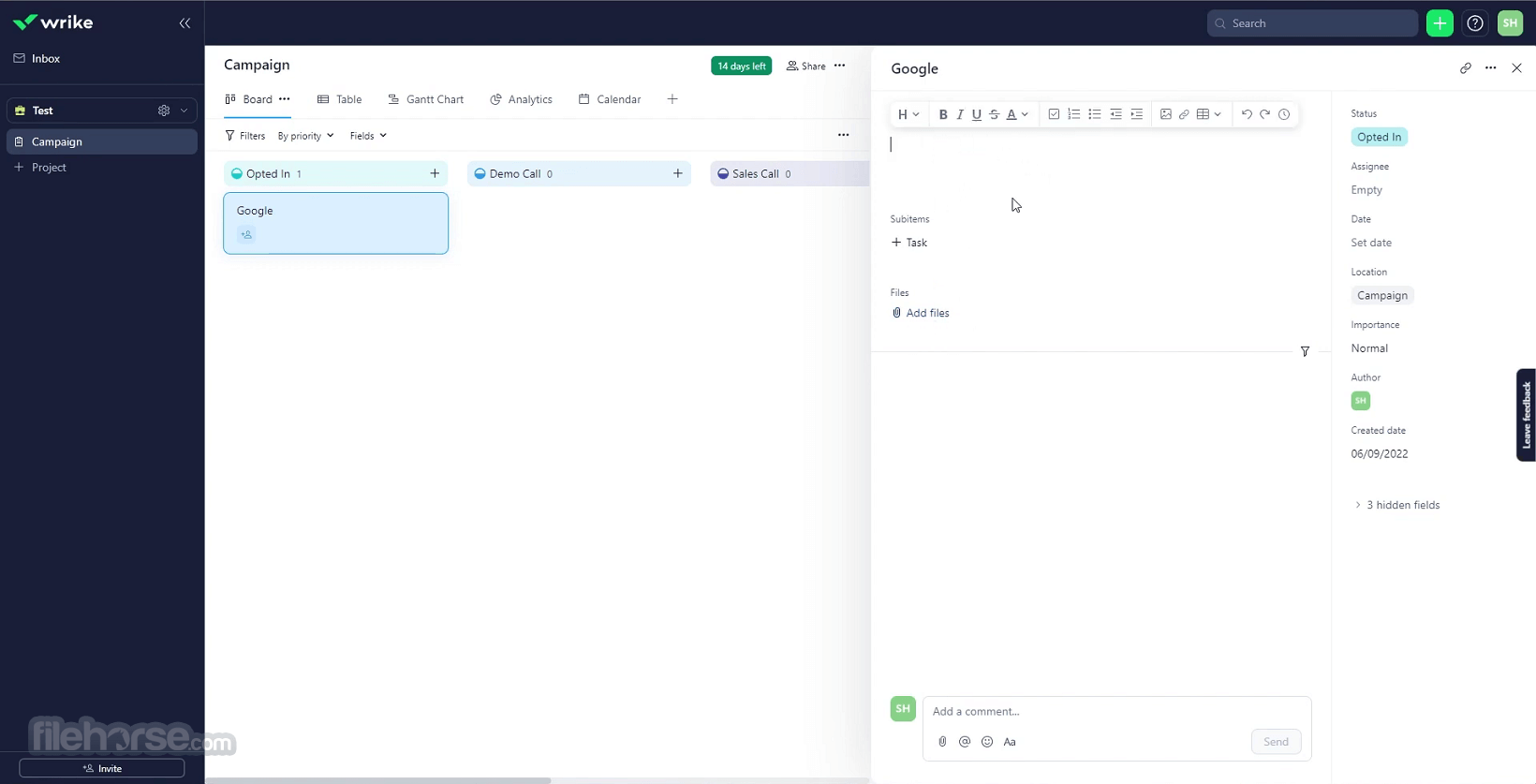 Wrike - Project Management Software 畫面截圖 2