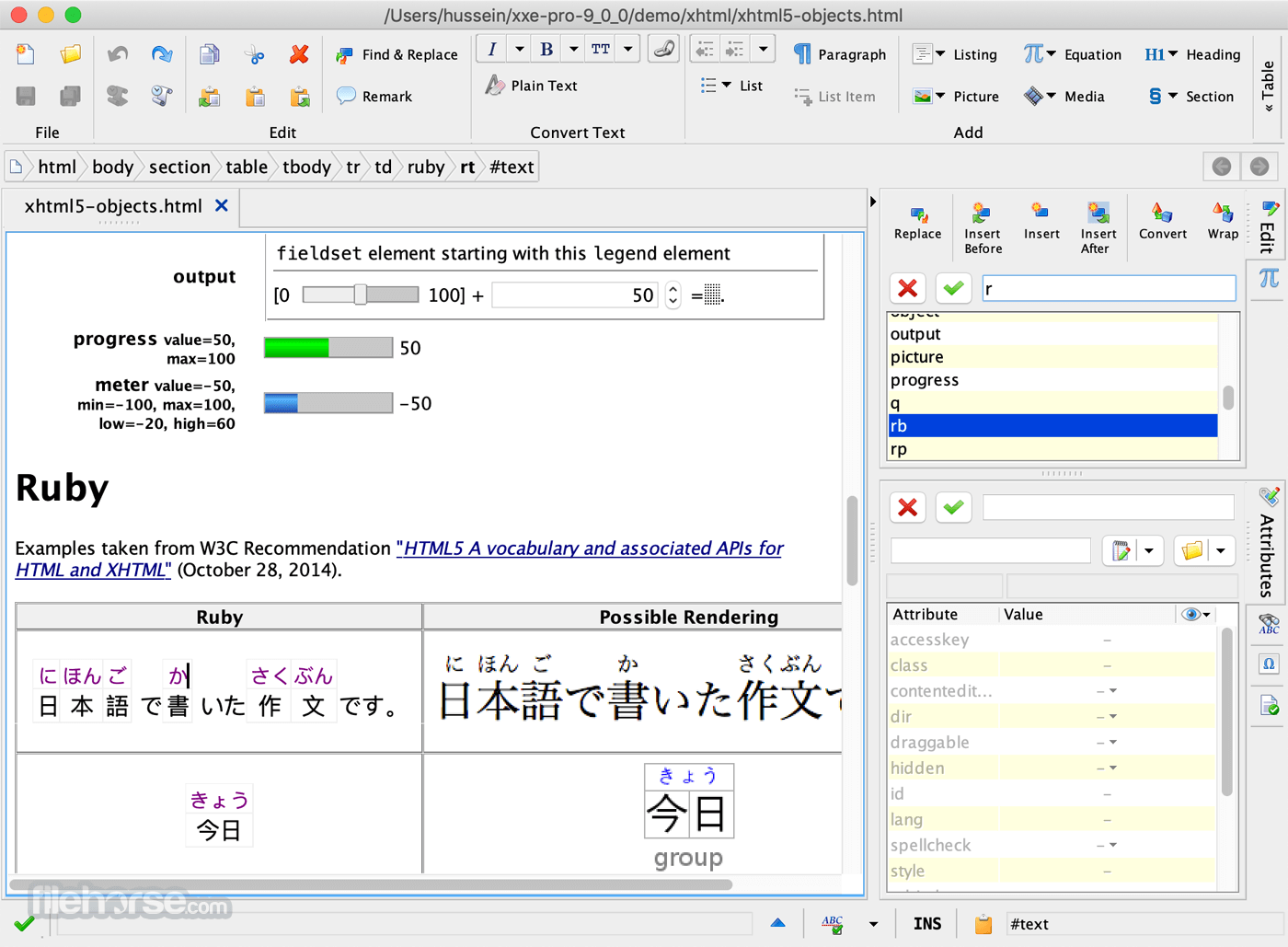 XMLmind XML Editor 畫面截圖 1