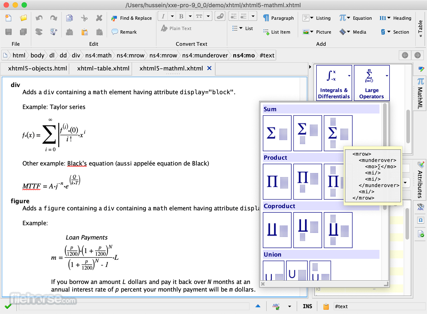 XMLmind XML Editor 畫面截圖 3