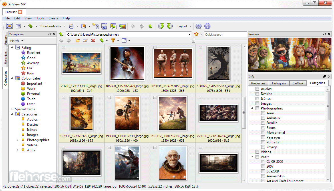 XnView MP 畫面截圖 1
